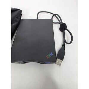 IBM USB Portable Diskette Drive 08K9835 06P5223 MPF82E with case